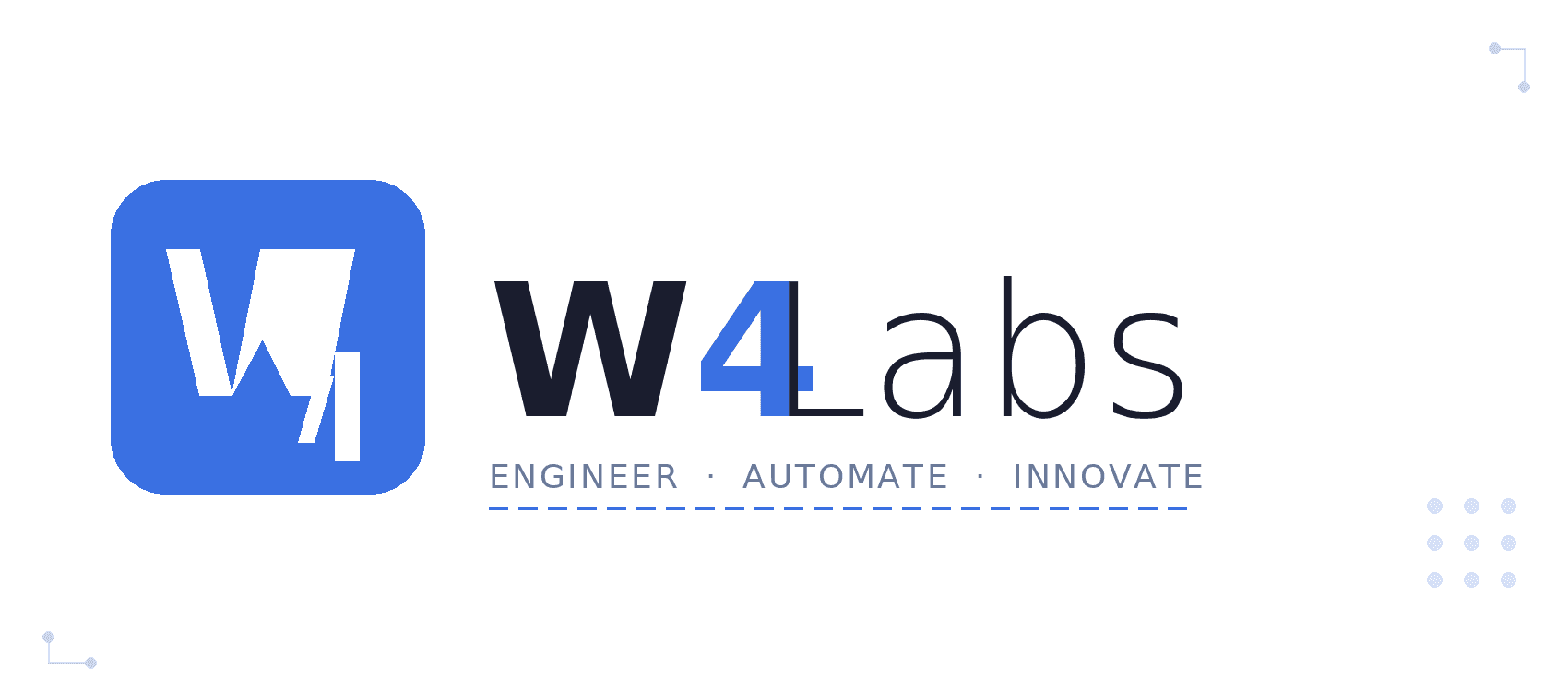 W4Labs Logo - Industrial AI Engineering